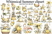 Whimsical Summer clipart, an Illustration by Designworld (Thumbnail 1 of 5)
