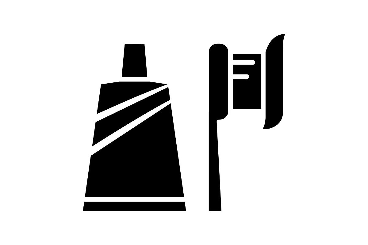 Dental icon design template, a Solid Icon by Sumberpangan (Photo 1 of 3)