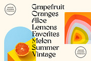 Amour Modern Display Logo Serif, a Sans Serif Font by Mila Garret (Thumbnail 13 of 27)