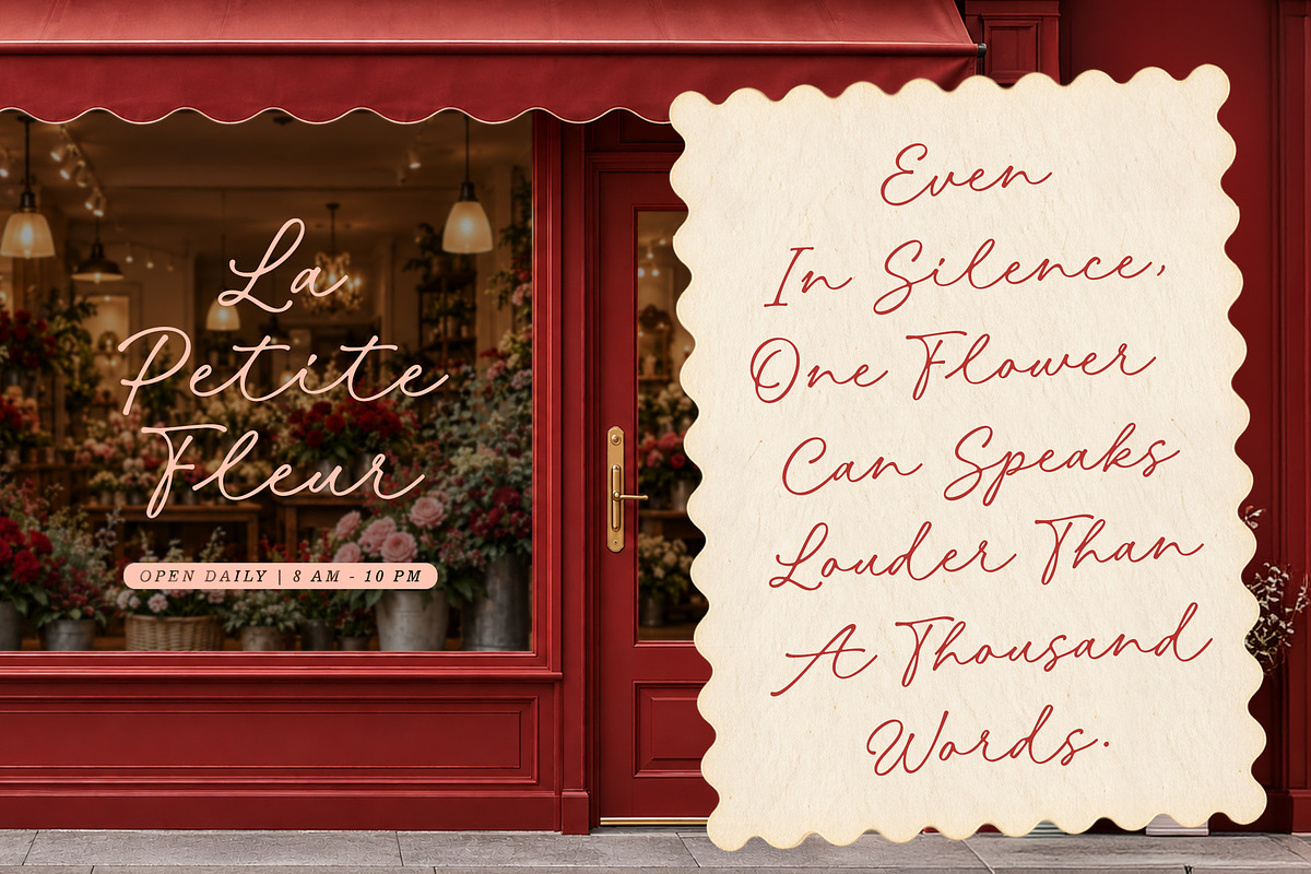 Golden Authentic - Cursive Font, a Script Font by Subectype Studio (Photo 9 of 12)