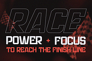Sport Formula - Racing Logo Font, a Sans Serif Font by Nirmana Visual (Thumbnail 4 of 15)