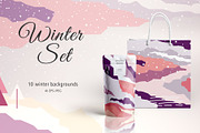 Winter Set, a Pattern Graphic by ItsDianaDesign (Thumbnail 1 of 4)