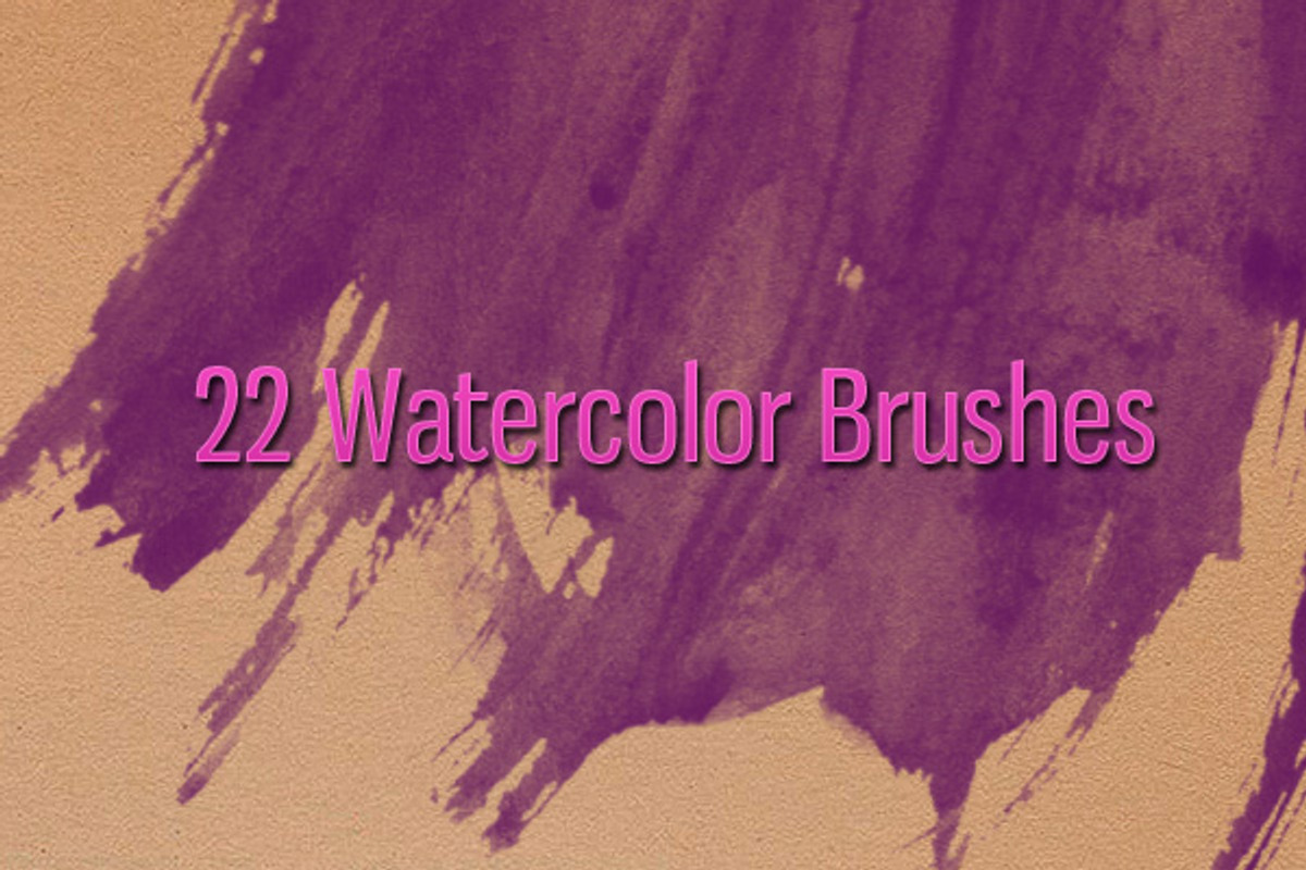 Watercolor Brushes, a Brush Add-On by vandelay