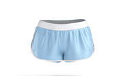 Blue Women Sport Shorts 3D Model, an Object 3D Model by rebrandy (Thumbnail 2 of 9)