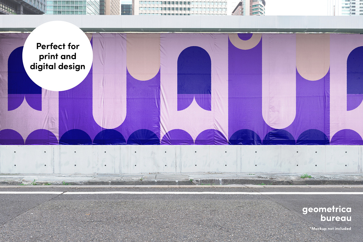 Abstract Forms, a Pattern Graphic by Geometrica Bureau (Photo 10 of 11)