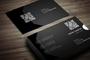 Dark Corporate Business Card, a Business Card Template by bouncy (Thumbnail 3 of 3)