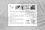 Media Kit Template, a Stationery Template by Eesome Design Studio (Thumbnail 4 of 6)