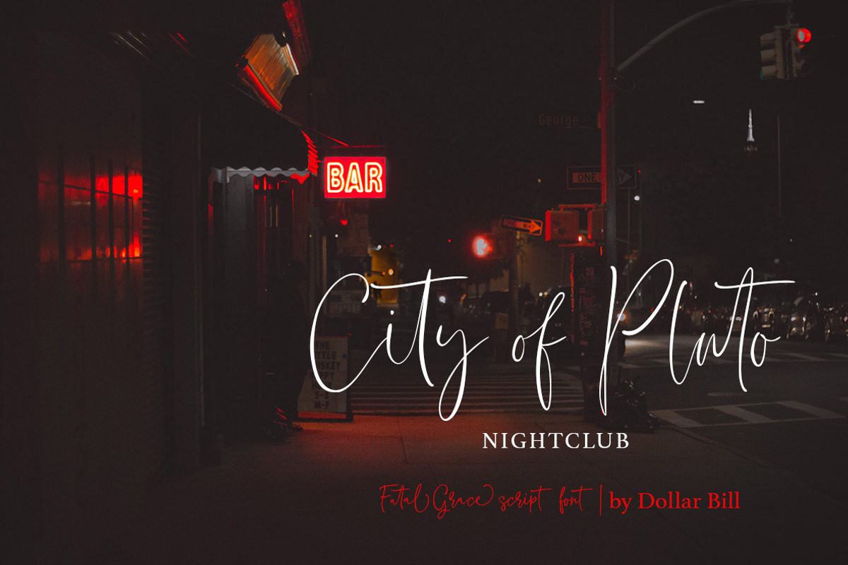 Fatal Grace. Signature Script Font., a Script Font by ClipArtRoom (Photo 10 of 11)
