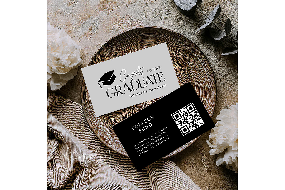 Boho Business Card Stationery Mockup, a Mockup by Kelligraphy Co. (Photo 2 of 2)