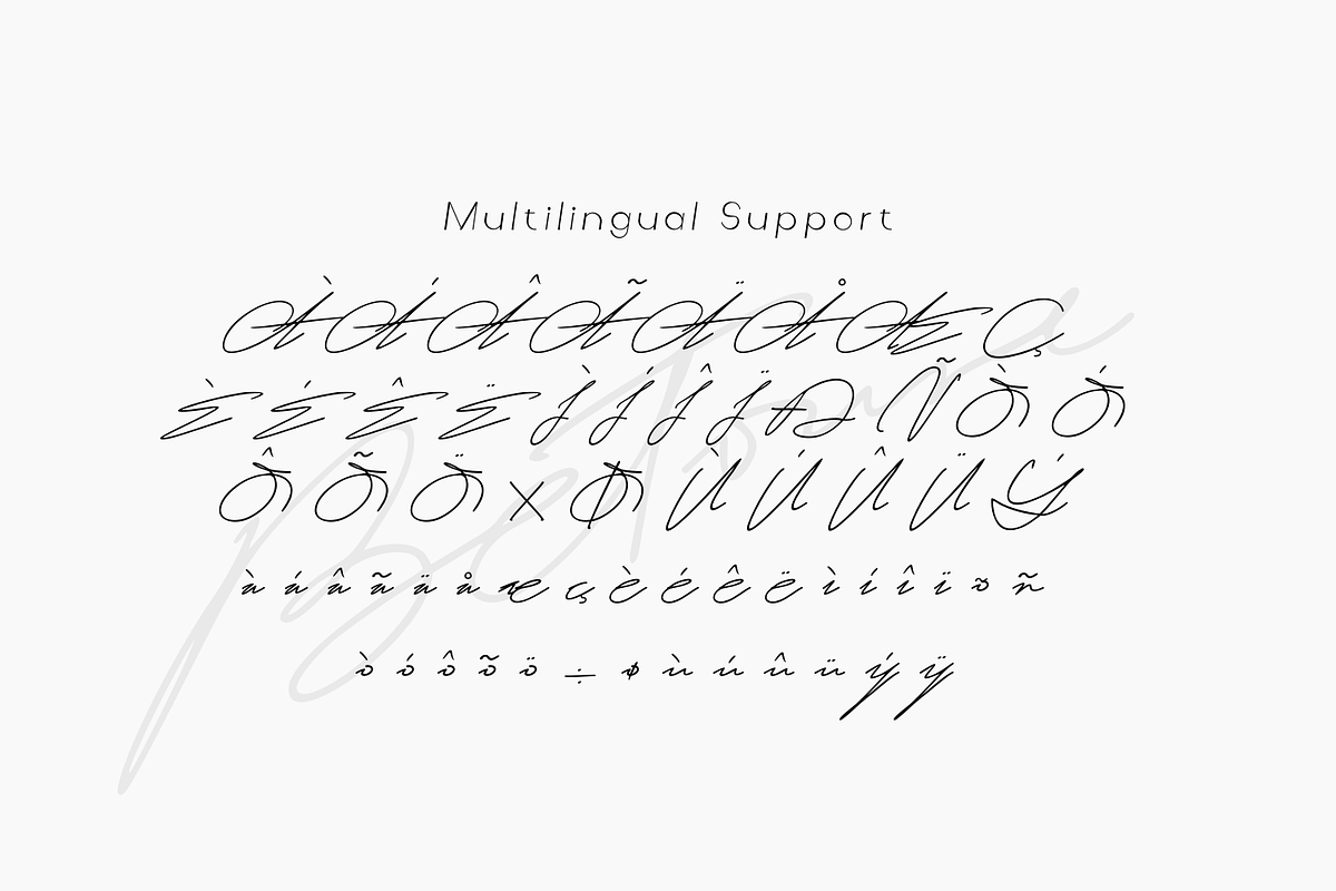Betoure | Signature script, a Script Font by Mozyen Studio (Photo 6 of 12)