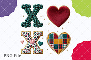 Latch Hook Yarn Valentine XOXO Png, an Illustration by designcity5 (Thumbnail 3 of 8)