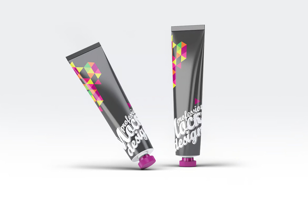 Aluminium Tube Mock-Up, a Product Mockup by Se٧enStudio (Photo 2 of 6)