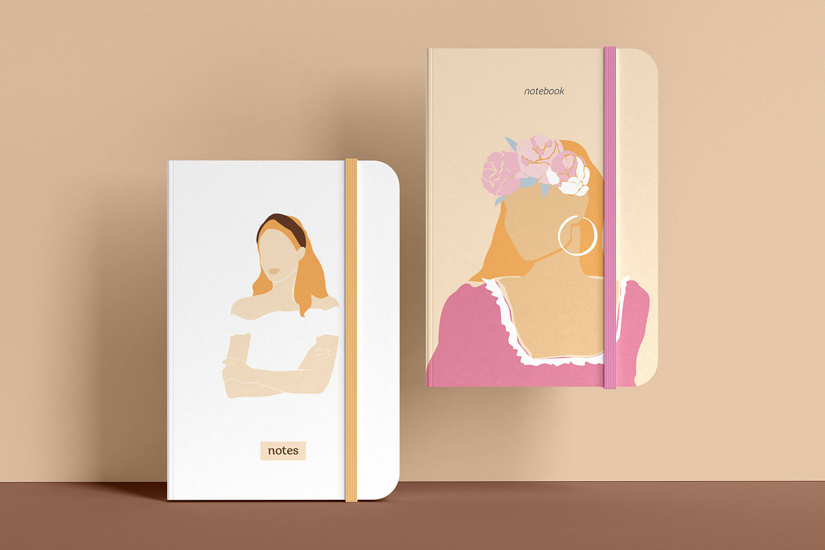 Summer women cliparts & posters, an Object Graphic by yttadesign (Photo 11 of 14)