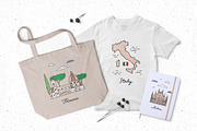 Italy Illustrations And Patterns, an Illustration by Redchocolate (Thumbnail 8 of 8)