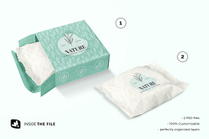 Handmade Soap Bar Packaging Mockup