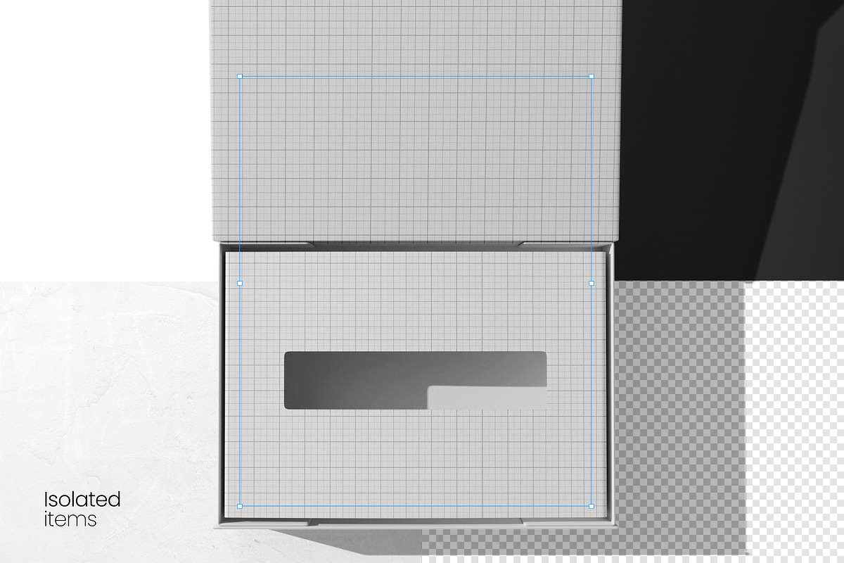 Sunlight magnetic product box mockup, a Packaging Mockup by Catkie - Digital Art (Photo 3 of 8)
