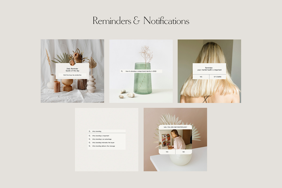CANVA PS Instagram Posts Templates, a Social Media Template by Love Radiation Studio (Photo 9 of 22)