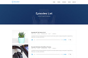 Bolden Podcast Network Theme, a WordPress Template by SecondLineThemes (Thumbnail 7 of 16)