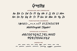 Greathy Font