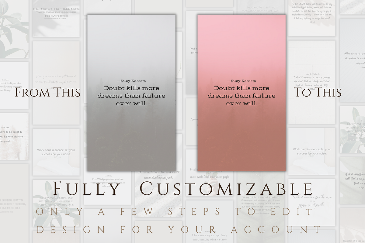 Aesthetic Inspiration Quote Template, a Social Media Template by BRANDcontent (Photo 6 of 8)
