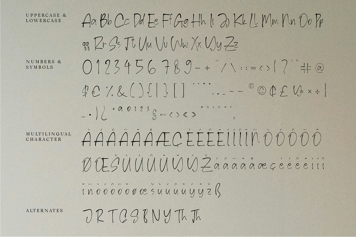 Skaley Hand - Inkstyle Signature, a Handwritten Font by Indotype Foundry (Photo 3 of 10)