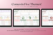 Standard Monthly Budget - Red, a Templates & Theme by The Creative Plans co (Thumbnail 2 of 11)
