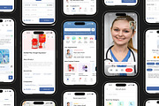 Healthcare Mobile App UI Kit, an UI Kit Template by Creative Perspective (Thumbnail 6 of 8)