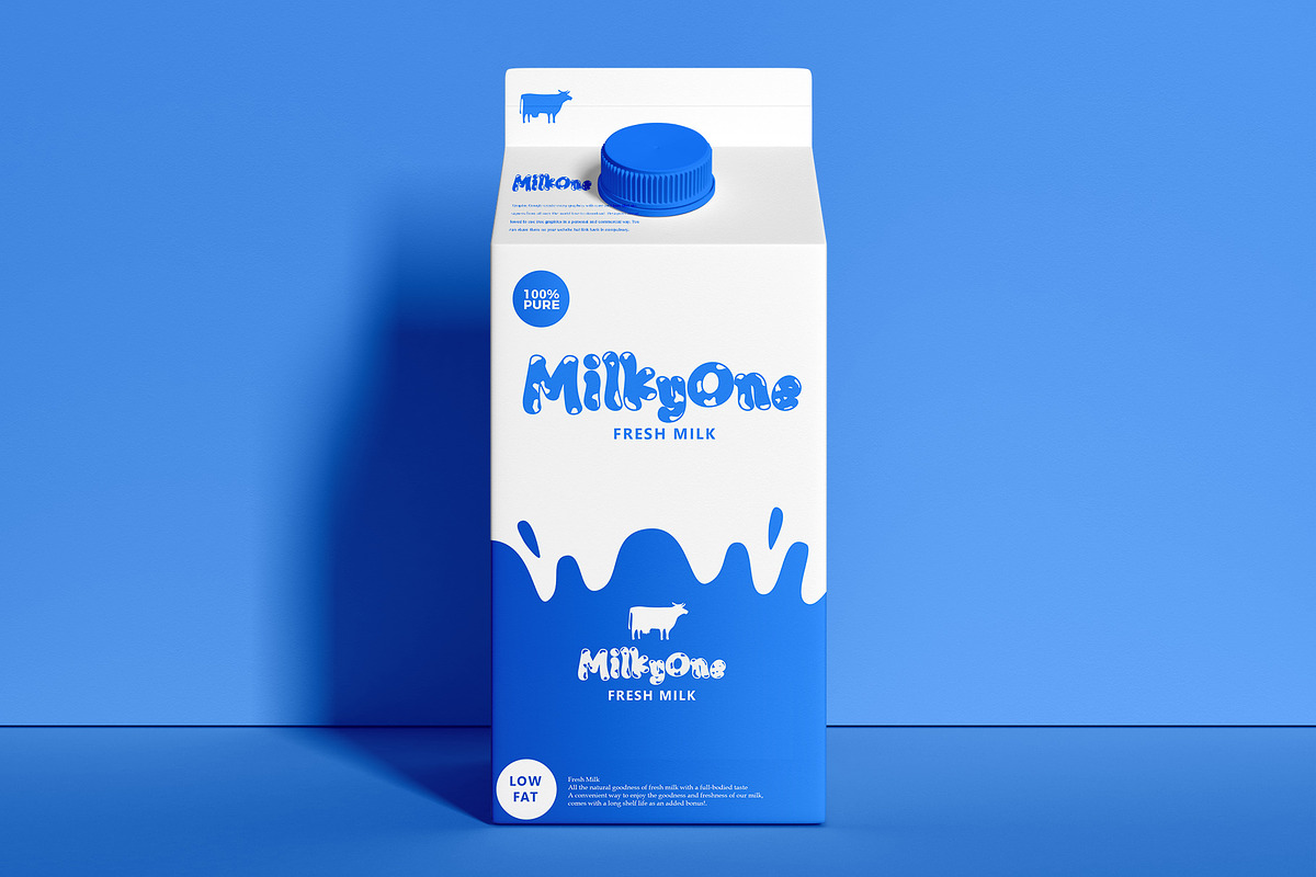 Milky Cow Display Font, a Font by Wellscript Studio (Photo 7 of 9)