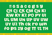 Chunky Popys Sticky Display Font, a Sans Serif Font by Heinzel Std (Thumbnail 7 of 12)