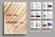 Magazine Template, a Magazine Template by MightyDesign (Thumbnail 1 of 6)