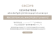 Caora Font, a Sans Serif Font by Phoenix Dungeon (Thumbnail 9 of 9)