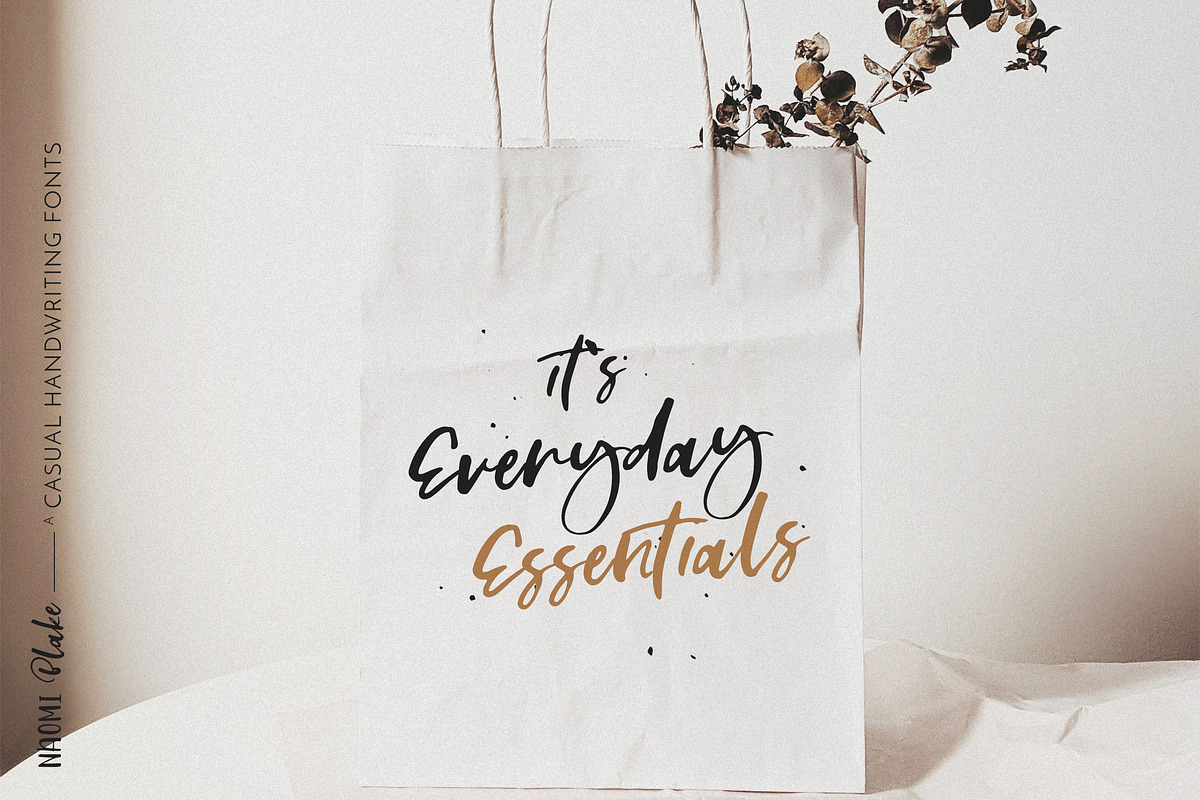 Naomi Blake, a Script Font by BlueRobinDesignShop (Photo 16 of 20)