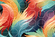 PSYCHEDELIC GROOVE. Seamless Pack, a Pattern Graphic by RefinedFantasyStudio (Thumbnail 7 of 9)