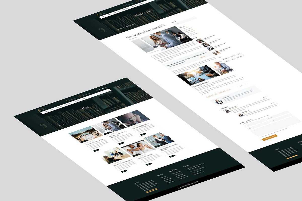 LegiStyle - Full Figma Website, a Websites & App Template by ZoomDrive (Photo 6 of 9)