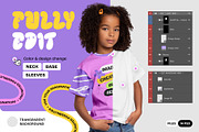 African Kids Girl T-Shirt Mockups, a Shirt Mockup by Hi, Mock-Up! (Thumbnail 3 of 10)