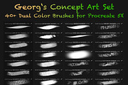 XMAS 2020 Bundle: 150+ Brushes, a Brush Add-On by Georg's Procreate Brushes (Thumbnail 5 of 6)