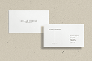 Minimal Business Card Design, a Business Card Template by Nowshinz Shoma (Thumbnail 1 of 4)