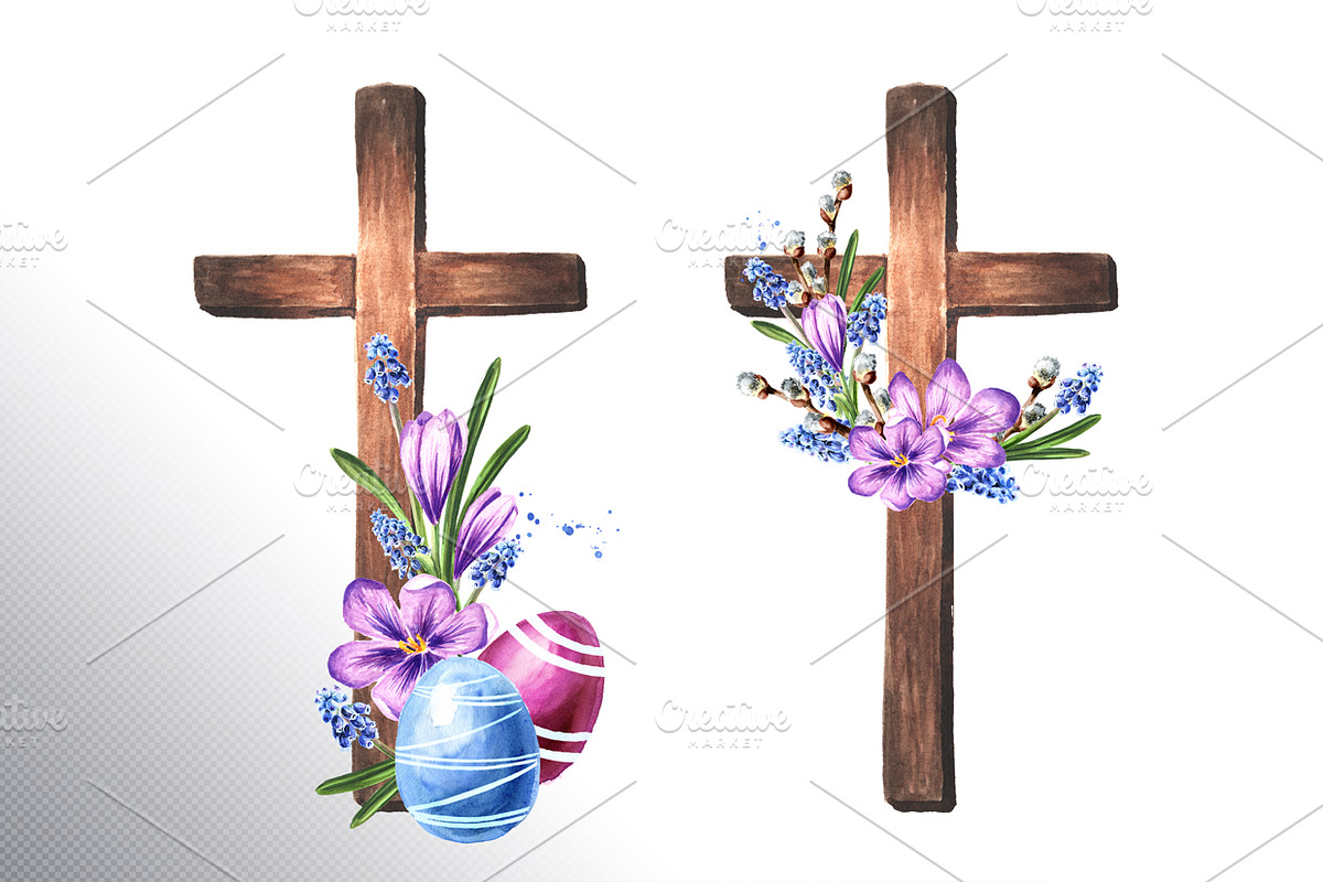 Catholic. Watercolor collection, an Object Illustration by Daria Ustiugova (Photo 8 of 12)