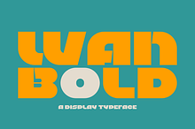 Wanbold - A Display Typeface