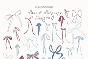 Hand-Painted Blue Burgundy Christmas, an Object Graphic by Lana Elanor (Thumbnail 7 of 24)