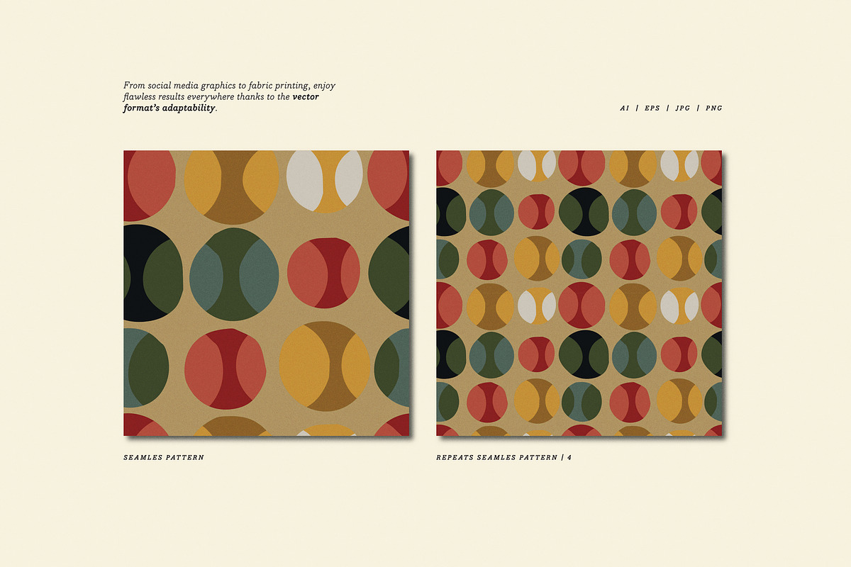 Warmy Yuletide. Seamless Patterns, a Pattern Graphic by oxygen_8 (Photo 2 of 10)