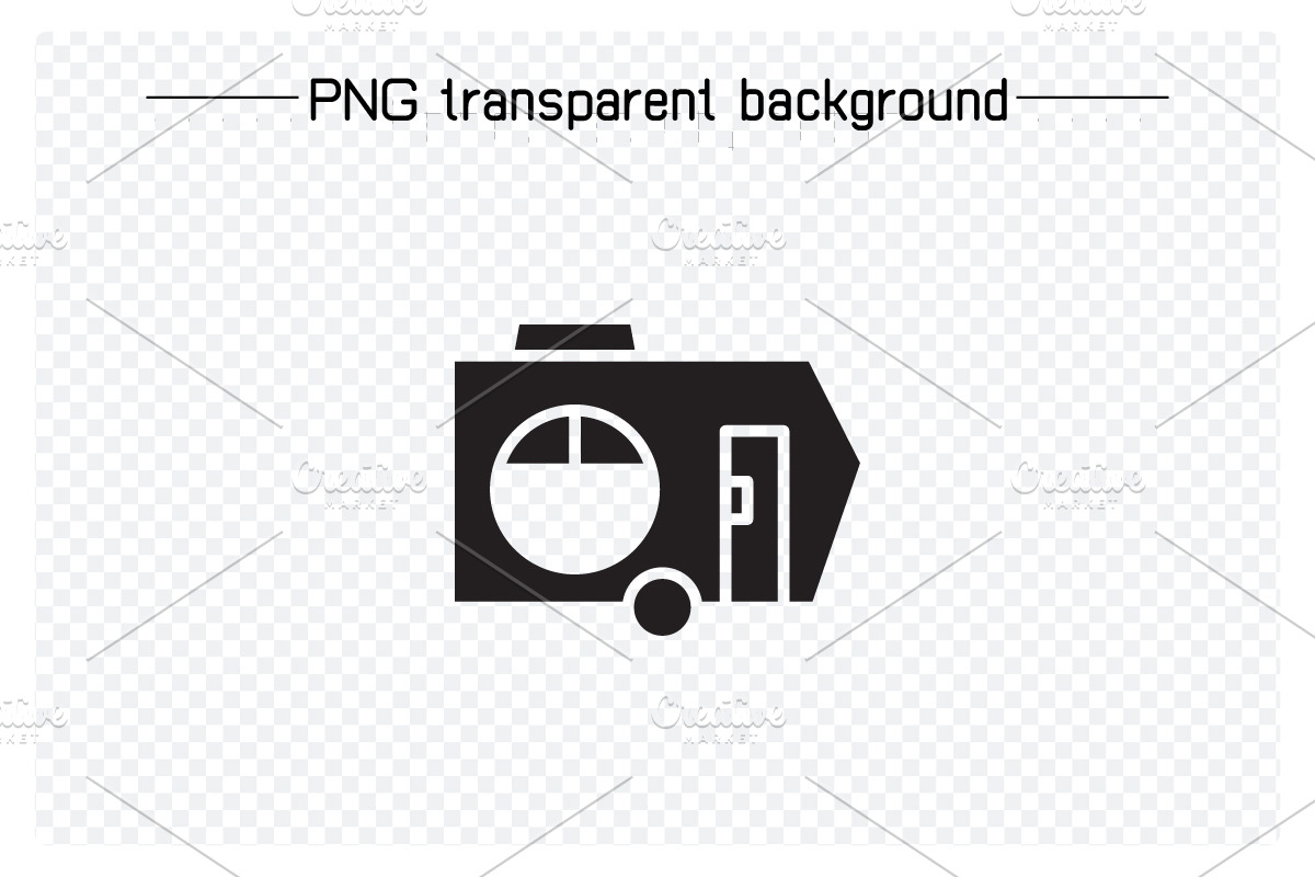 Car, Truck, Rv and Van Icons Set, a Solid Icon by Designfour (Photo 2 of 7)