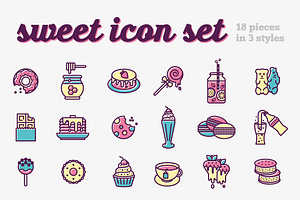 Sweet Icon Set