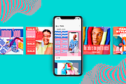 Social Media Fashion Pack Templates, a Social Media Template by PaolaroiDesign (Thumbnail 6 of 6)