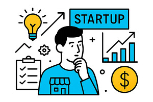 Creative vector illustration of a, a Person Illustration by ZinetroN