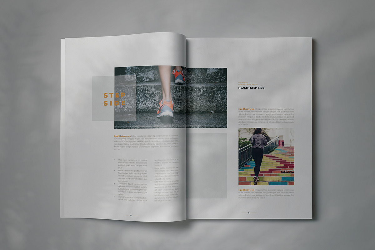HEALTHSIDE - Magz Lookbook Template, a Magazine Template by Indotitas (Photo 9 of 11)
