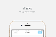 iTasks - IOS UI Kit, an UI Kit Template by Laurentiu Cotet (Thumbnail 2 of 10)
