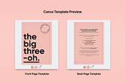 Milestone Birthday Invitation Canva, an Invitation Template by Navia Gruber (Thumbnail 4 of 4)