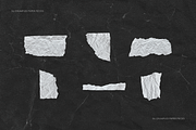 36 White Ripped Crumpled Old Papers, a Texture Graphic by Ksuview (Thumbnail 9 of 9)