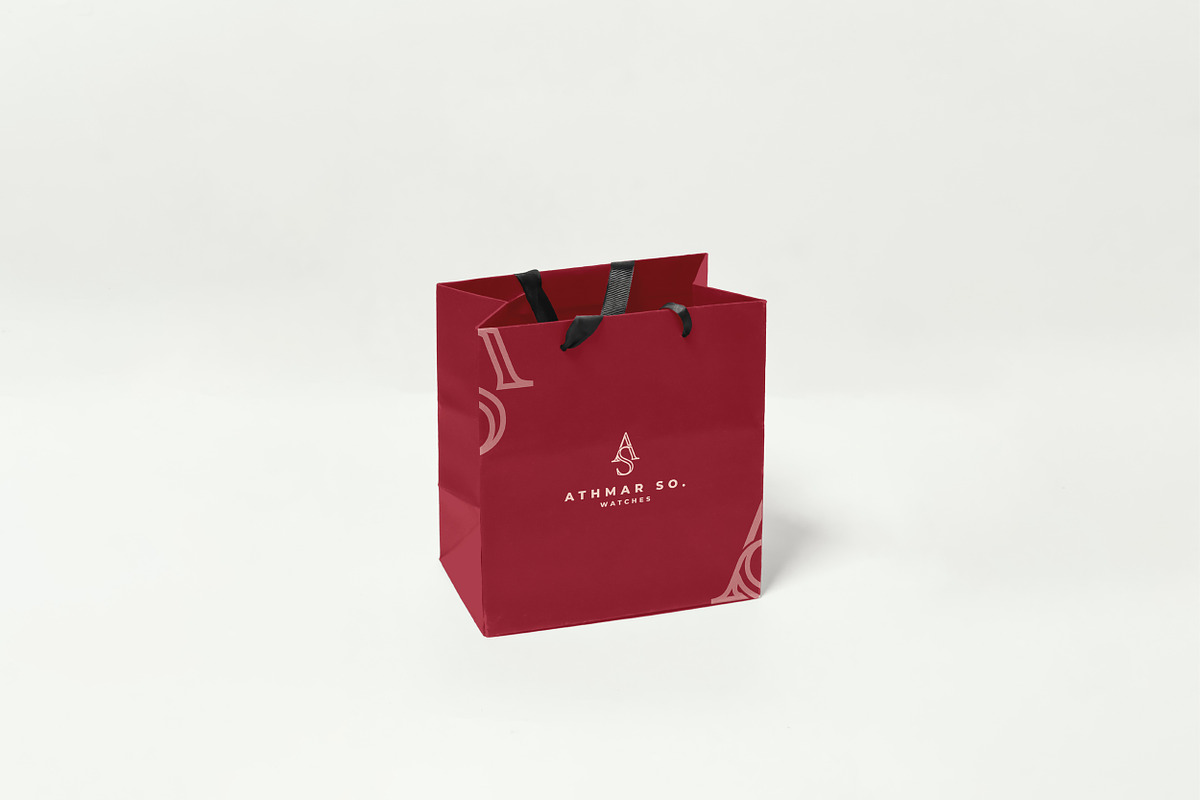 Shopping bag mockup set, a Packaging Mockup by Assyat (Photo 4 of 5)